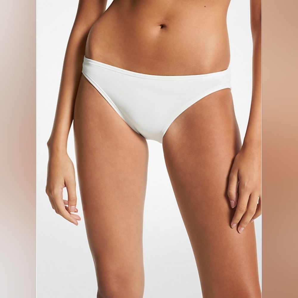 Michael by Michael Kors Stretch Nylon Bikini Bottom Size Large